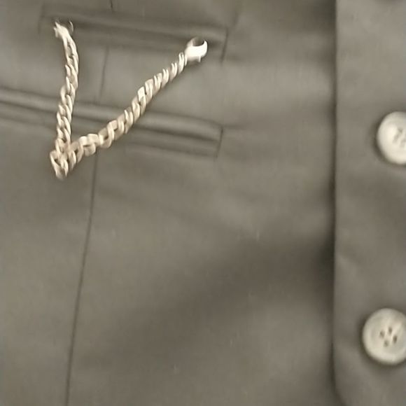 Mens Black Dress Vest - Picture 4 of 5